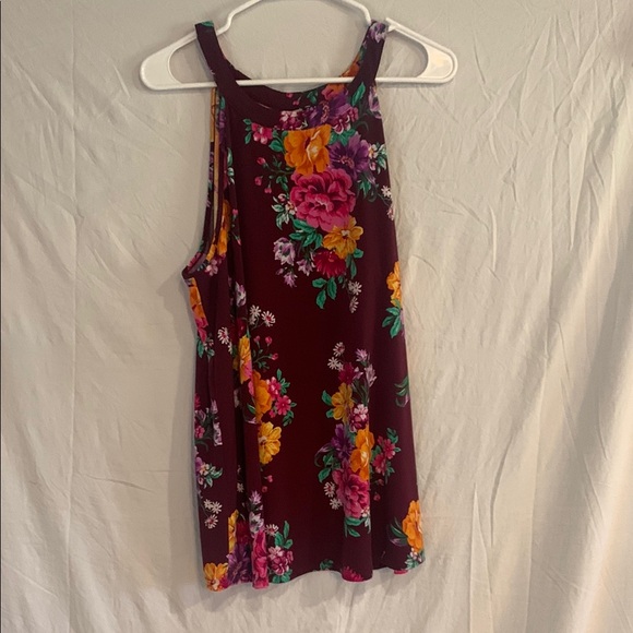 Torrid, Floral Sleeveless Top. Size 2, which is 2X or 18-20 in women’s size. - Picture 1 of 8